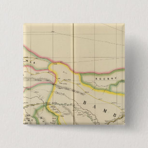 Mali Mauritania and Burkina, Africa 15 Cm Square Badge