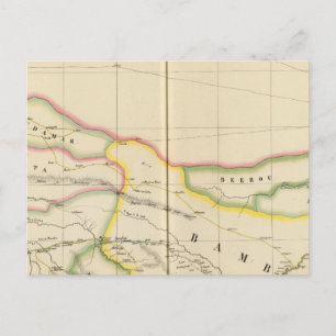 Mali Mauritania and Burkina, Africa Postcard