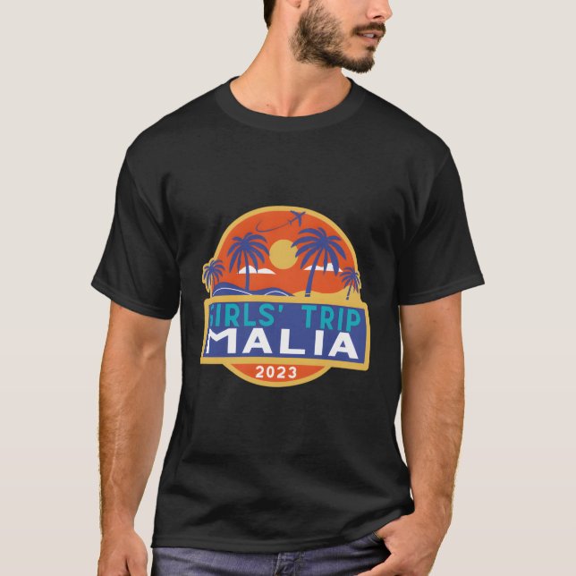 Malia Greece Trip 2023 Greek Islands Crete T-Shirt (Front)