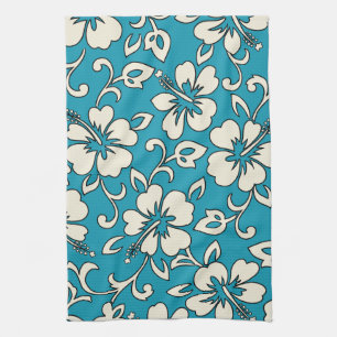 Malia Hibiscus Hawaiian Kitchen Towel