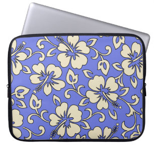 Malia Hibiscus Hawaiian Neoprene Wetsuit Laptop Sleeve