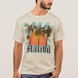Malibu Beach California CA T-Shirt