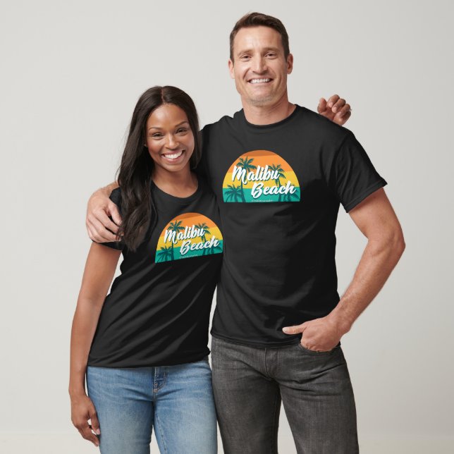 Malibu Beach California T-Shirt (Unisex)