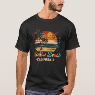 Malibu Beach California Vacation 2024 Matching Fam T-Shirt