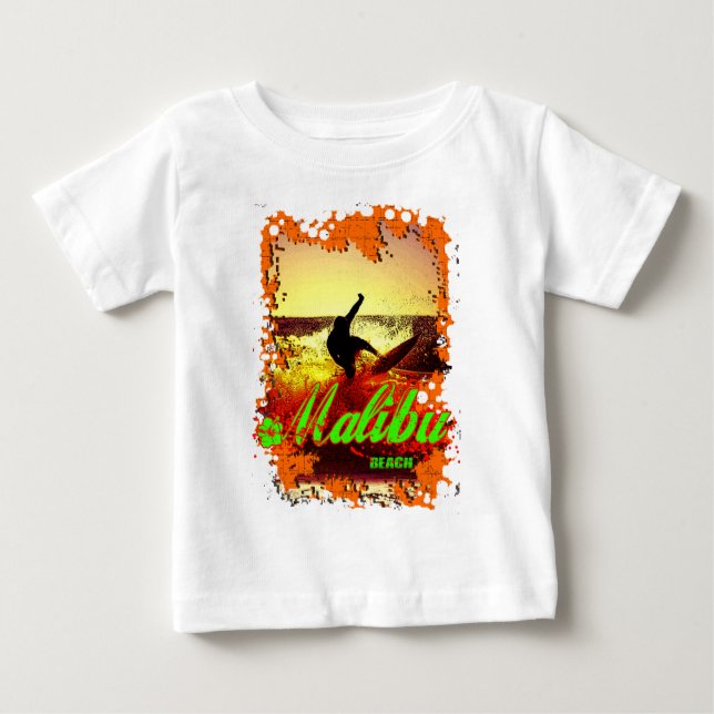 Malibu Beach.png Baby T-Shirt (Front)