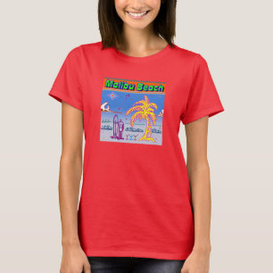 "Malibu Beach" Surfer Shirt