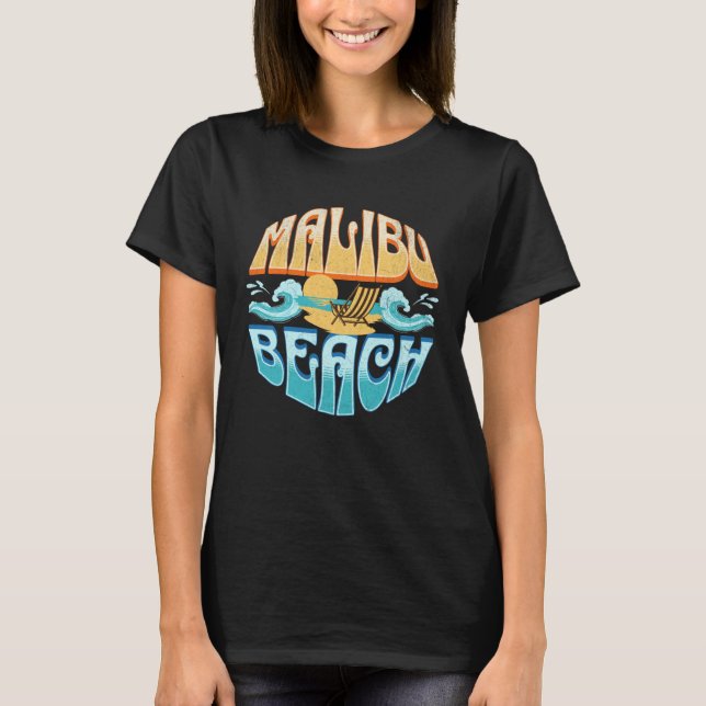 Malibu Beach T-Shirt (Front)