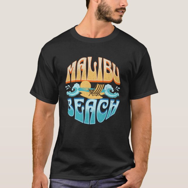 Malibu Beach T-Shirt (Front)