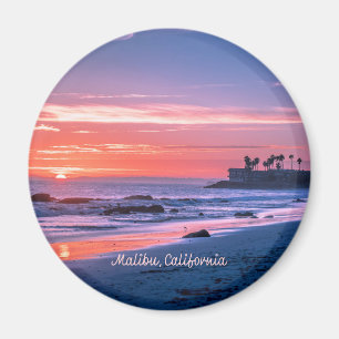 Malibu, CA picturesque photograph Magnet
