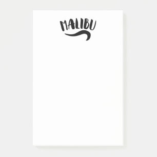 Malibu California Post-it Notes