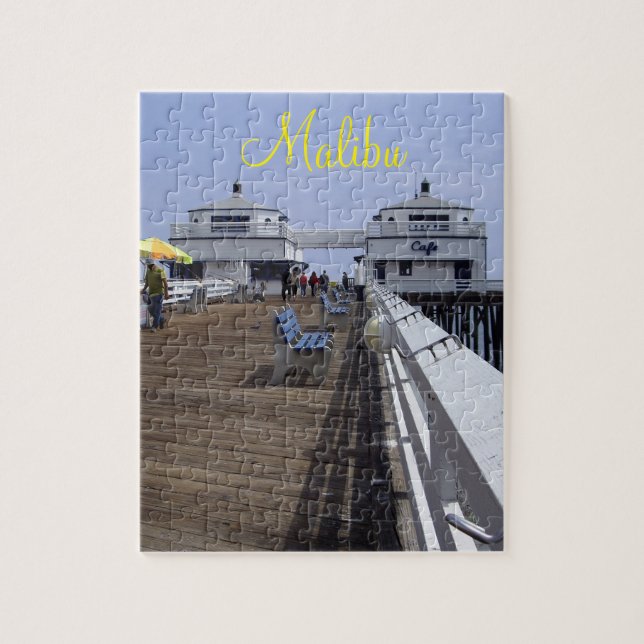 Malibu California Puzzle (Vertical)