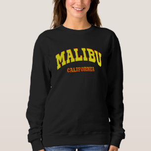 Malibu California Republic - Sporty Aesthetic Desi Sweatshirt