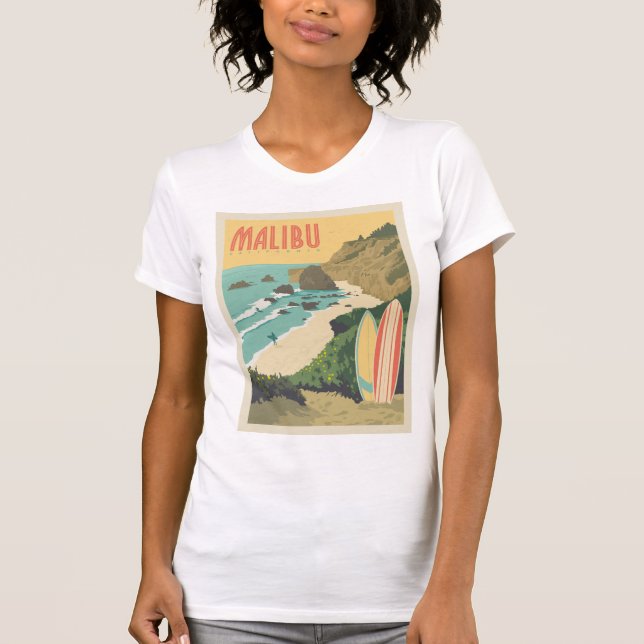 Malibu, California T-Shirt (Front)