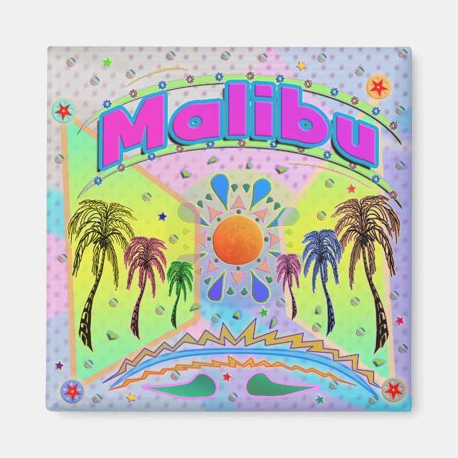 Malibu Calm Desire Magnet (Front)