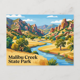 Malibu Creek State Park California Postcard