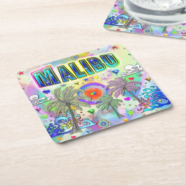 Malibu Deep Dream Coaster (Angled)