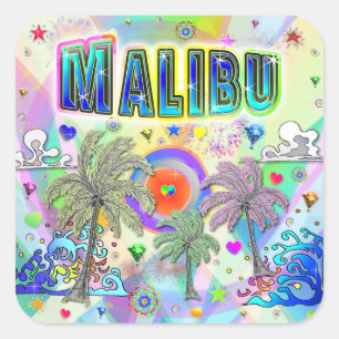 Malibu Deep Dream Sticker