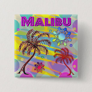 Malibu Happy and Hope Button