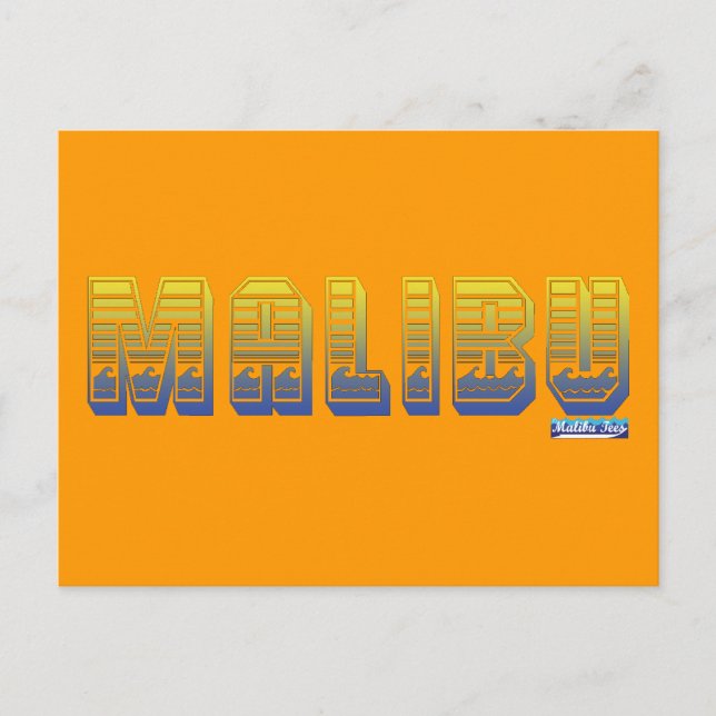 Malibu Ocean Postcard (Front)