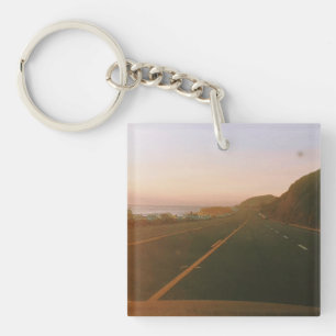 Malibu Road Trip Key Ring