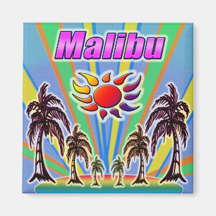 Malibu Summer Love Magnet
