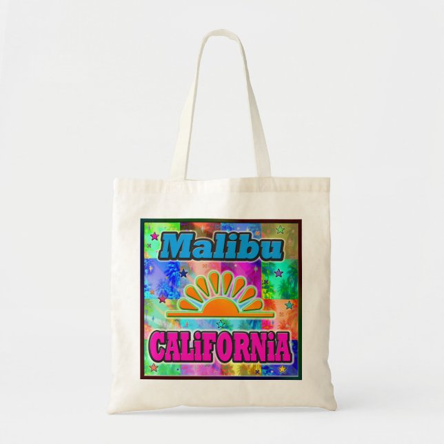 Malibu Sun & Palms Bag (Front)