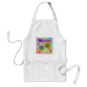 Malibu Vacation Target Apron