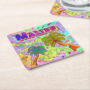 Malibu Vacation Target Coaster