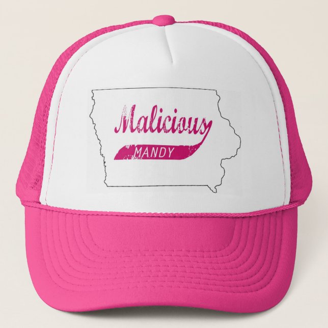 Malicious Mandy Trucker Hat (Front)