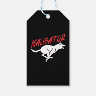 Maligator Belgian Malinois Gift Tags