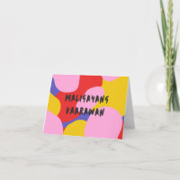 Maligayang kaarawan, Tagalog, Filipino birthday 