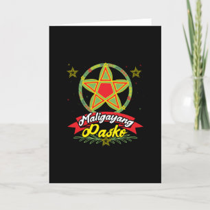 Maligayang Pasko Filipino Christmas Philippines Card
