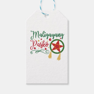 Maligayang Pasko Filipino Christmas Philippines Gift Tags