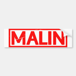 Malin Stamp Bumper Sticker