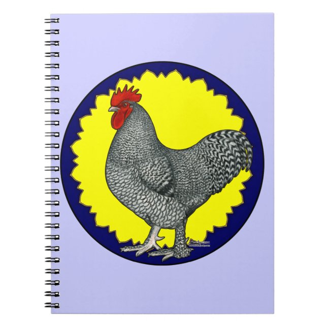 Maline Rooster Notebook (Front)