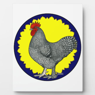 Maline Rooster Plaque
