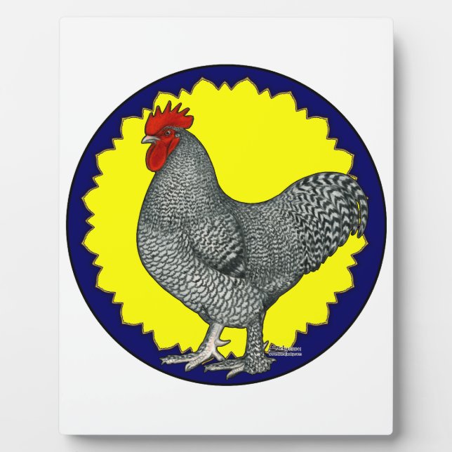 Maline Rooster Plaque (Front)