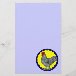 Maline Rooster Stationery