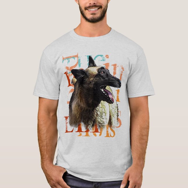 Malinese portrait t-shirt (Front)