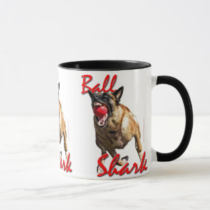 Malinois Ball Shark 2 Mug