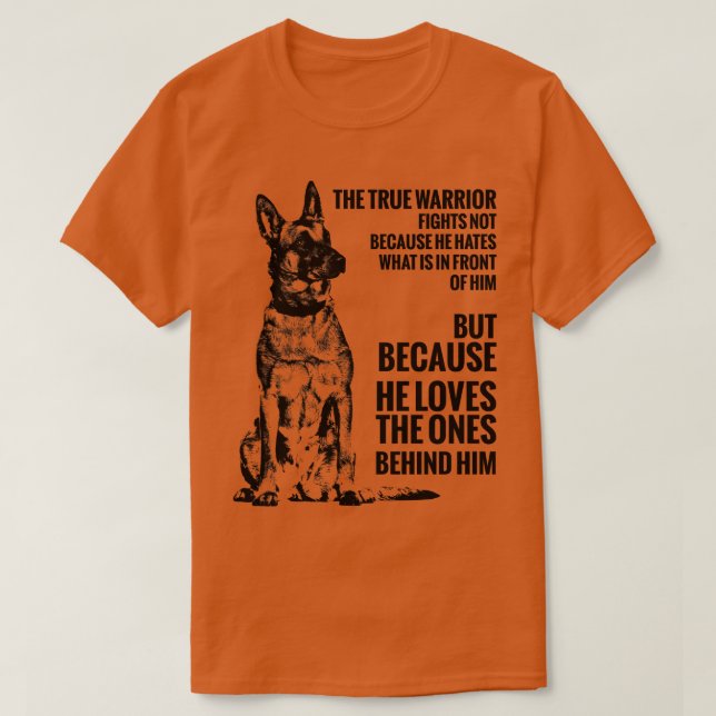 Malinois Belgian shepherd Mechelaar  (17) T-Shirt (Design Front)