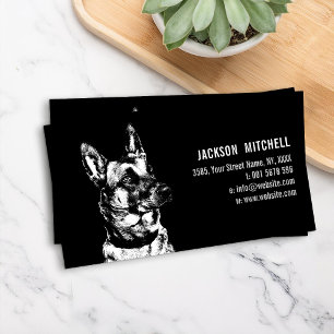 Malinois - Belgian shepherd -Mechelaar Business Card