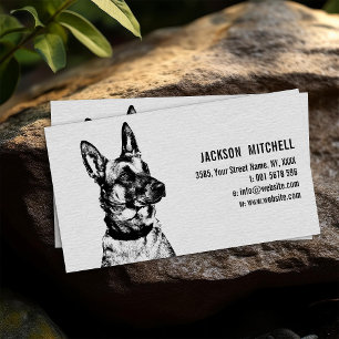 Malinois - Belgian shepherd -Mechelaar Business Card