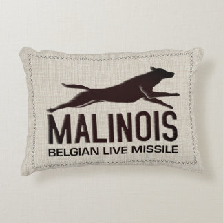 Malinois - Belgian shepherd -Mechelaar Decorative Cushion