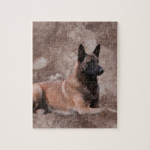 Malinois Belgian shepherd - Mechelaar Jigsaw Puzzle