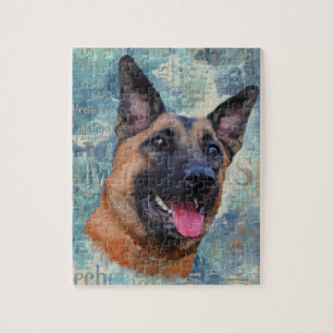Malinois - Belgian shepherd - Mechelaar Jigsaw Puzzle