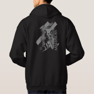 Malinois - Belgian shepherd -Mechelaar -Maligator Hoodie