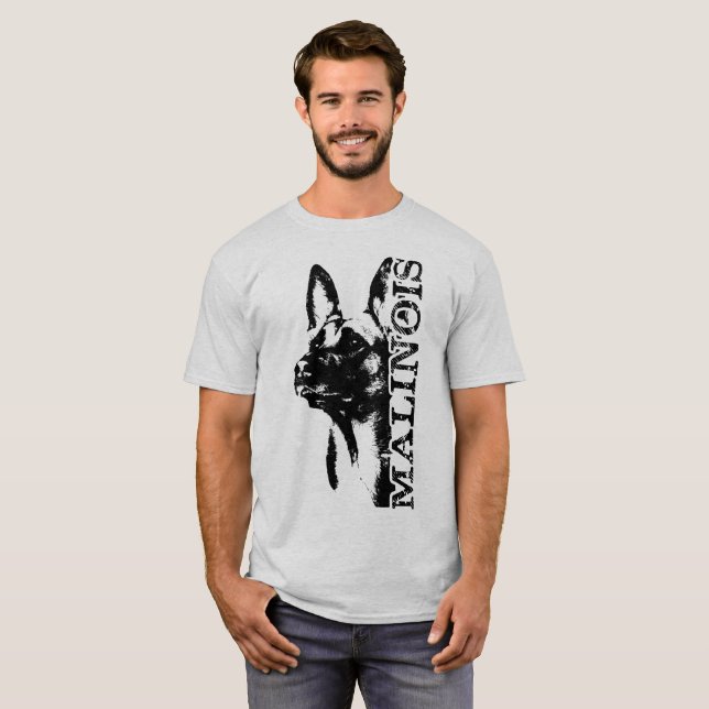 Malinois - Belgian shepherd - Mechelaar T-Shirt (Front Full)