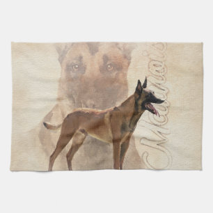 Malinois - Belgian shepherd - Mechelaar Tea Towel