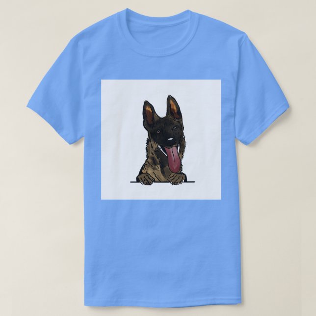 Malinois Belgian shepherd_ T-Shirt (Design Front)
